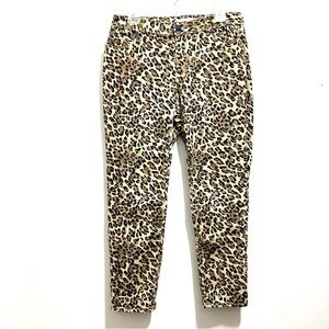 C Est 1946 Denim Women’s Leopard Animal Print Denim Contemporary Jeans